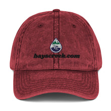 Load image into Gallery viewer, Vintage Cotton Twill Cap With Bay's Creek Logo &amp; Text