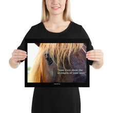 Load image into Gallery viewer, Poster - Eyes show the strength of your soul